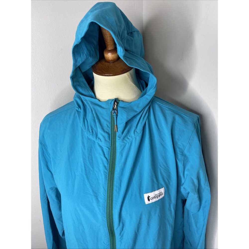 Mens Cotopaxi Blue‎ Viento Travel Jack Zip-up Hoodie Medium M - Picture 7 of 11